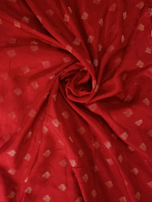 Assamese Handloom Black Saree with Red Contrast Blouse Online