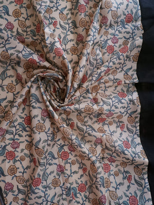 Floral patterned fabric