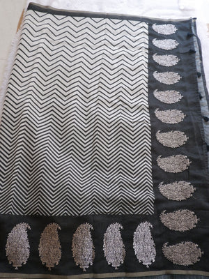 Elegant Chanderi Zigzag Sarees Online