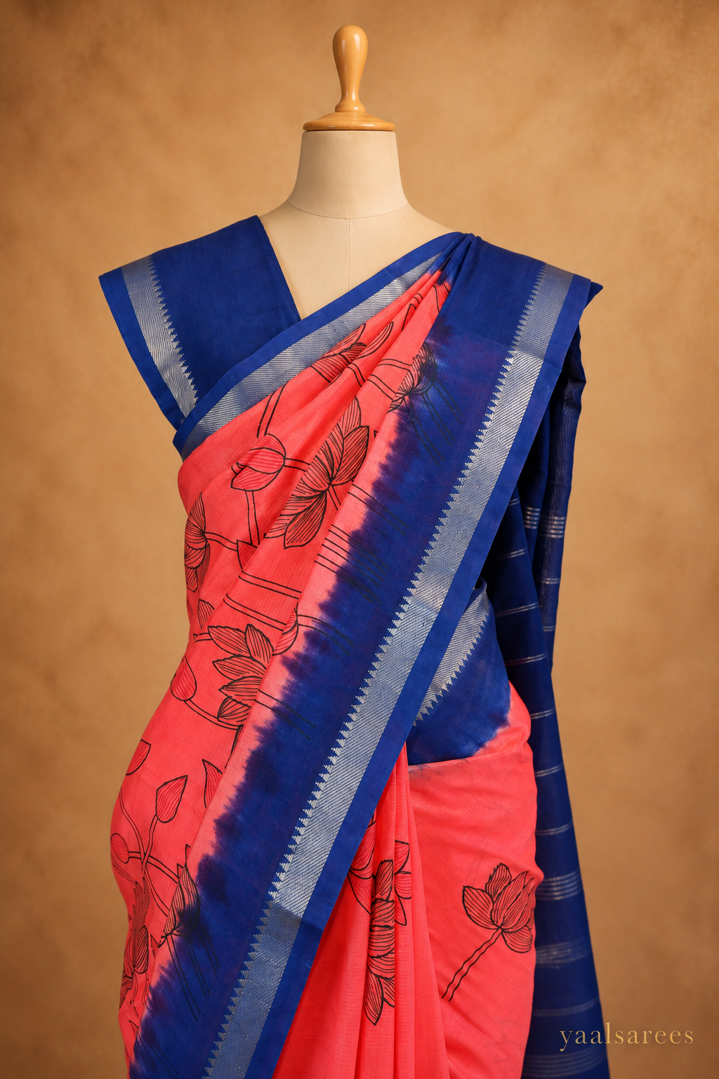 Mangalagiri Digital Print Sarees | Elegant Cotton Sarees