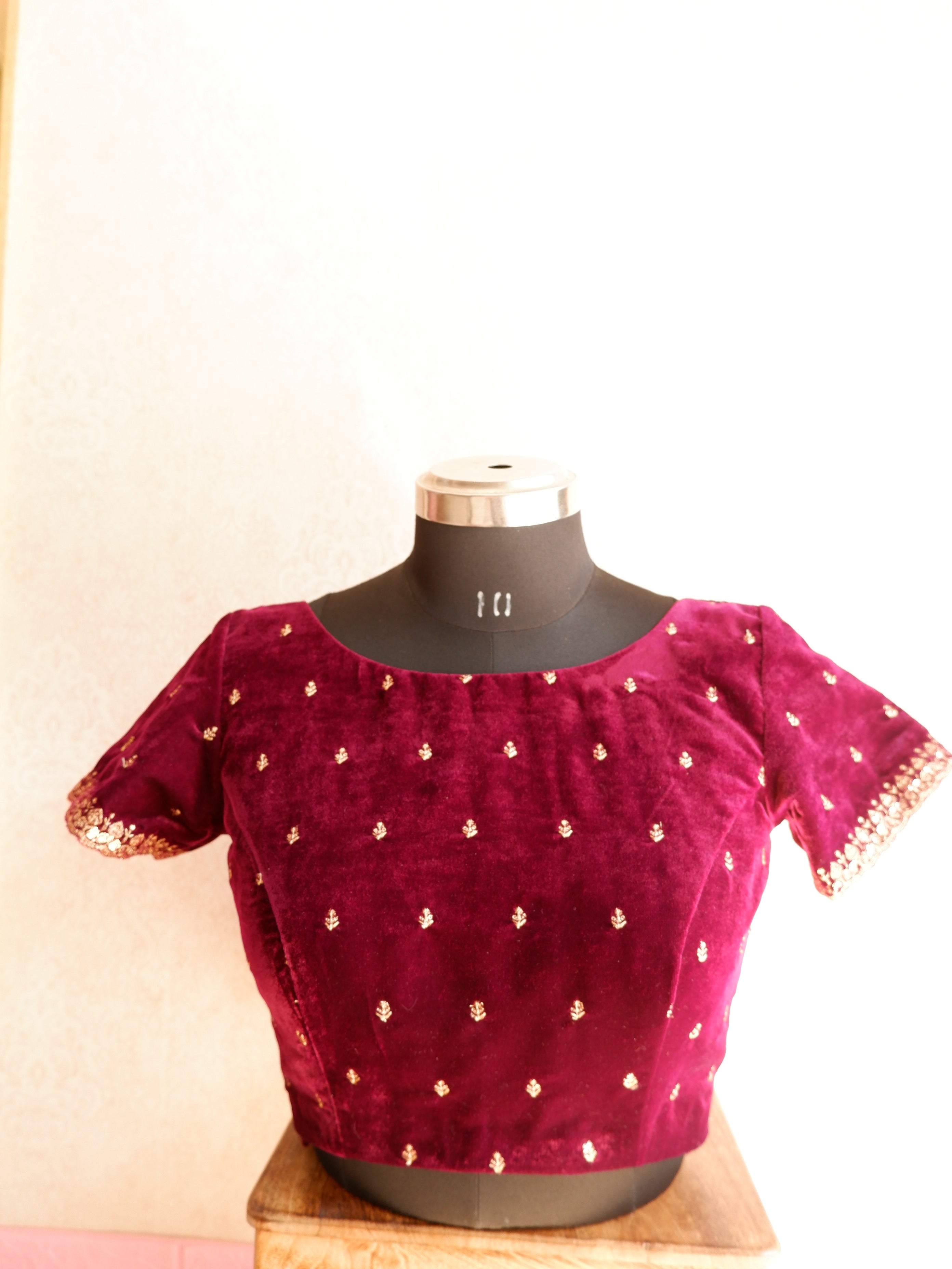 Wine color  blouse