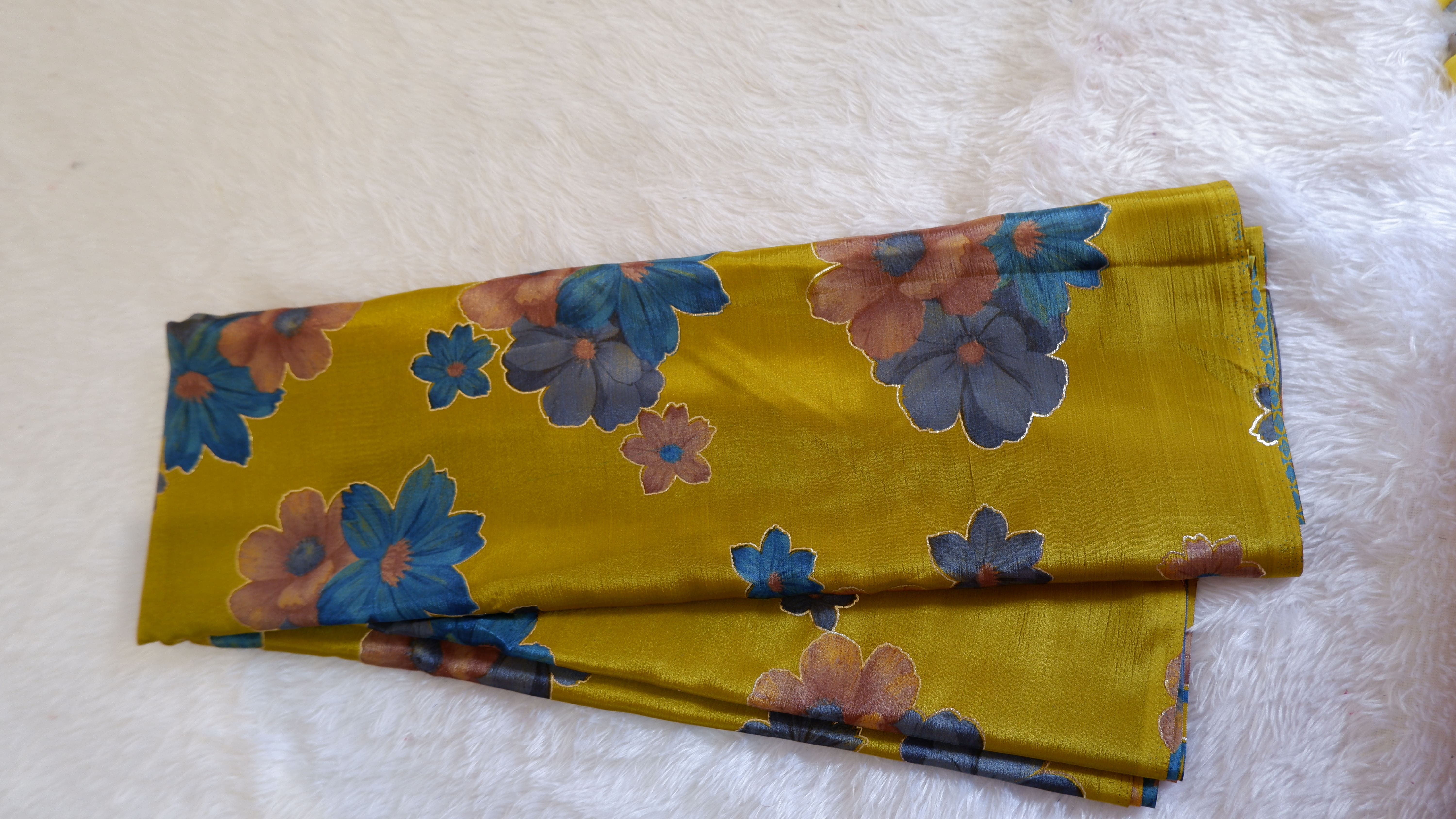 Crushed Georgette Fabric – Lightweight, Flowing