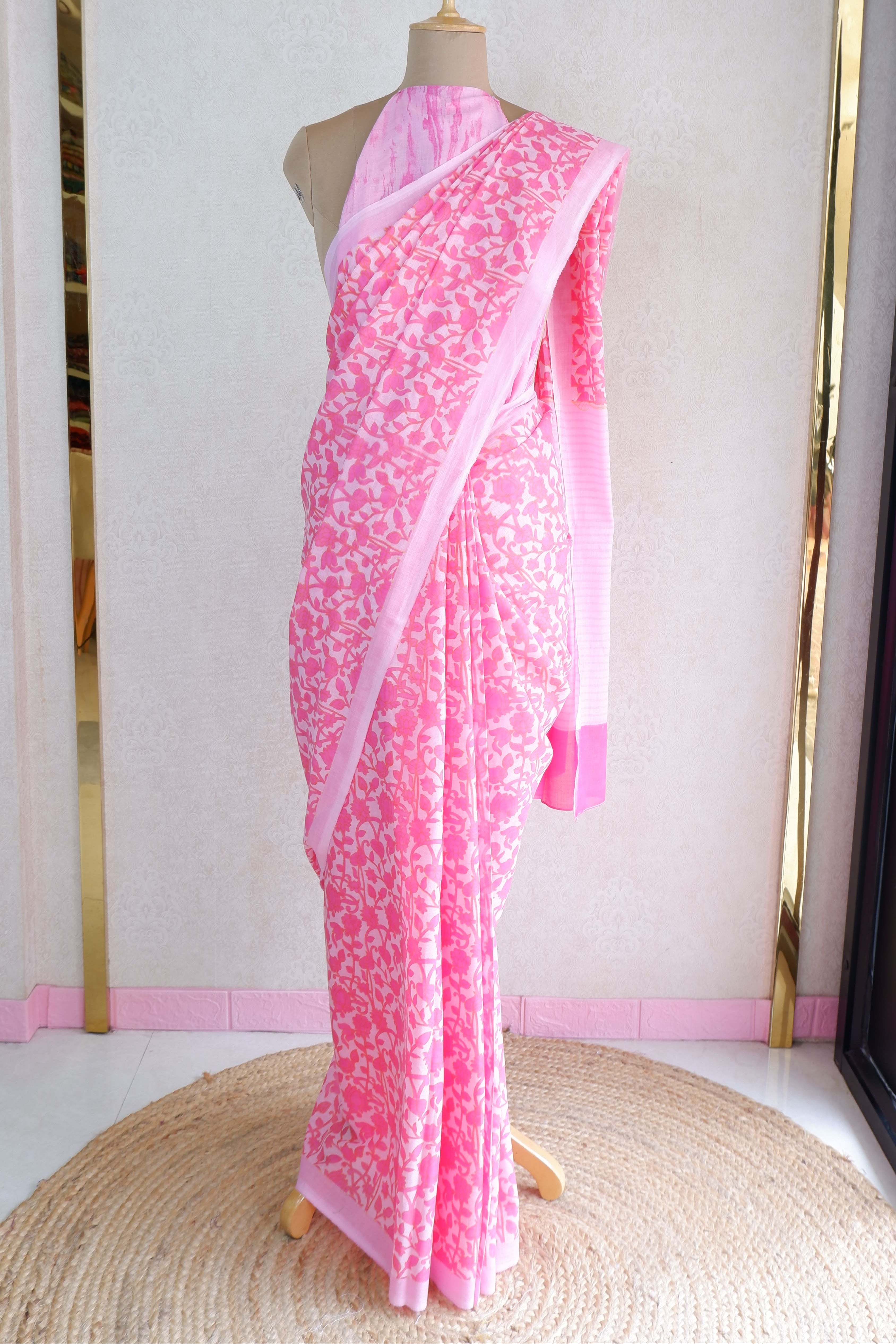 Mul Cotton Saree – Soft & Lightweight Traditional Ethnic Wear