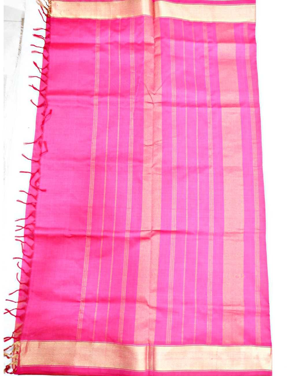 Mustard Silk Cotton Saree