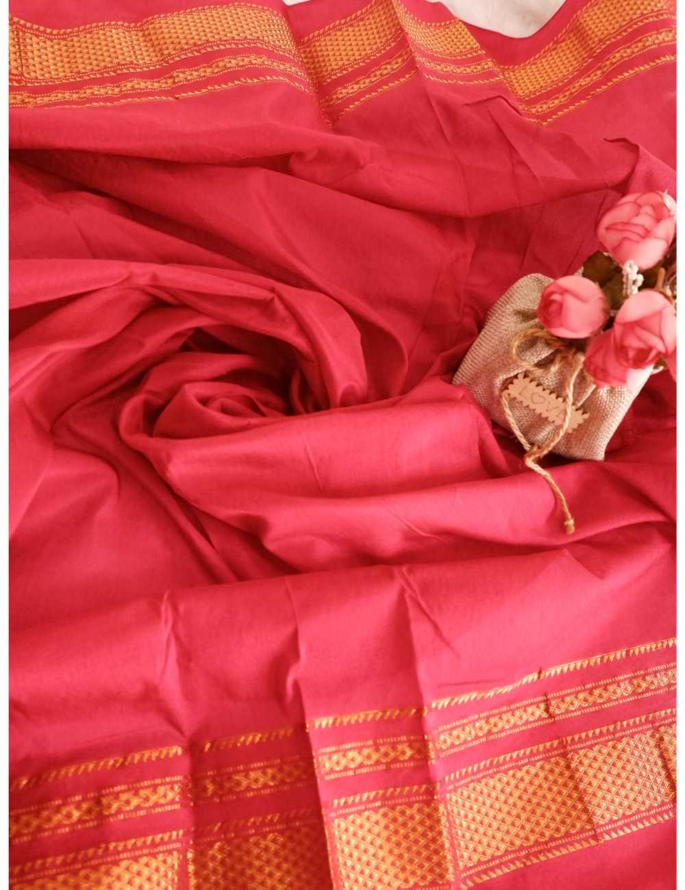 Ilkal Black Checks Saree Online