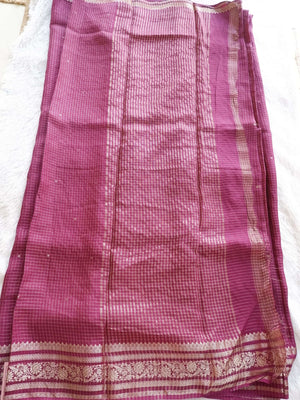 Assamese Handloom Wine Saree with Mustard Contrast Blouse Online