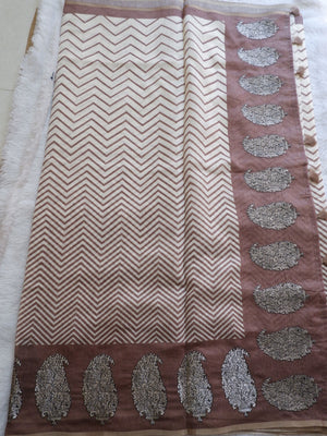 Elegant Chanderi Zigzag Sarees Online