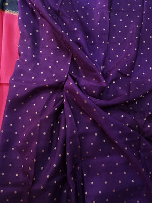Tissue Saree with Elephant Zari Border online