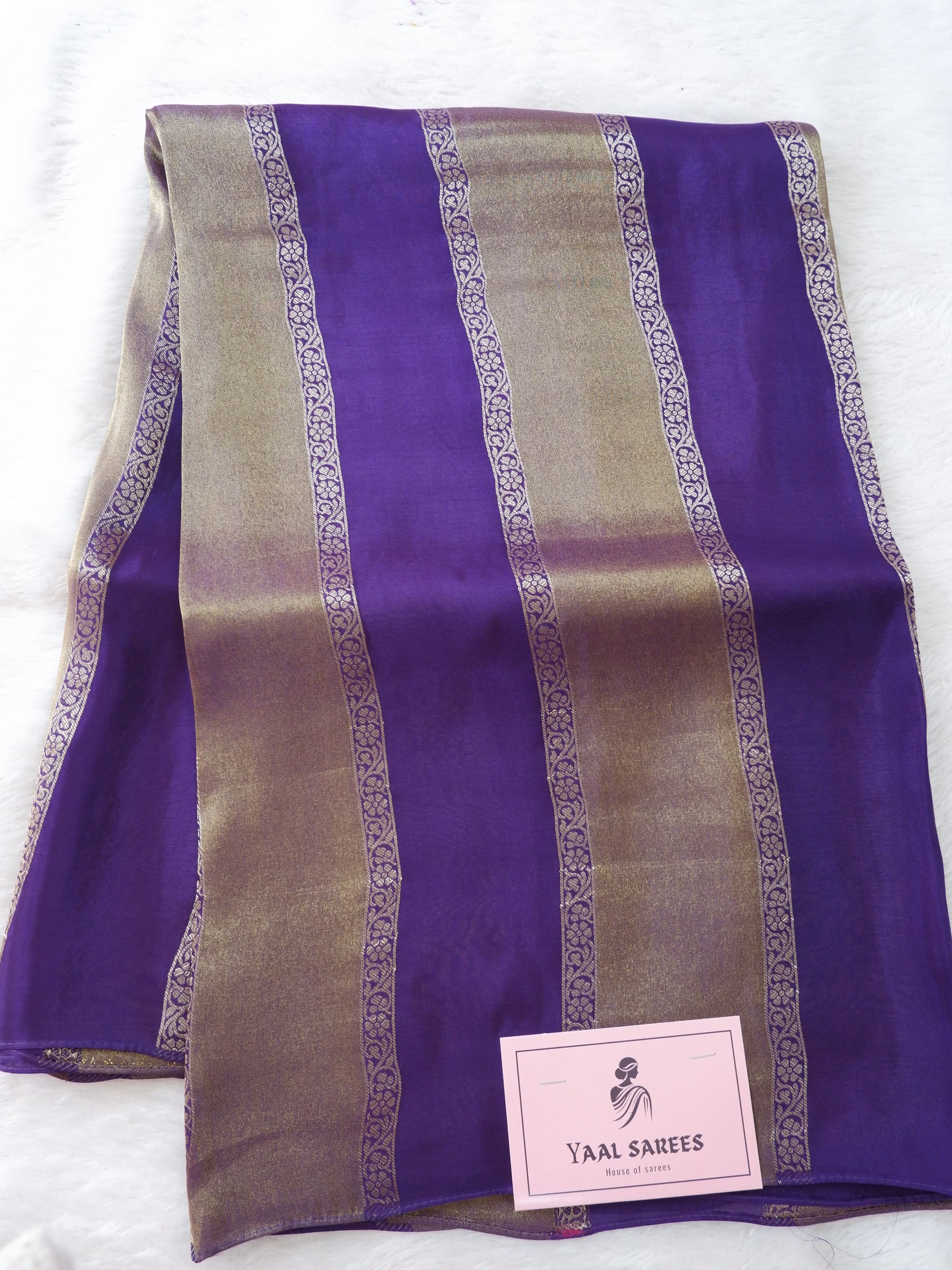 Luxury Indigo Shimmer Crepe Tissue Paper with Elegant Line Texture Online
