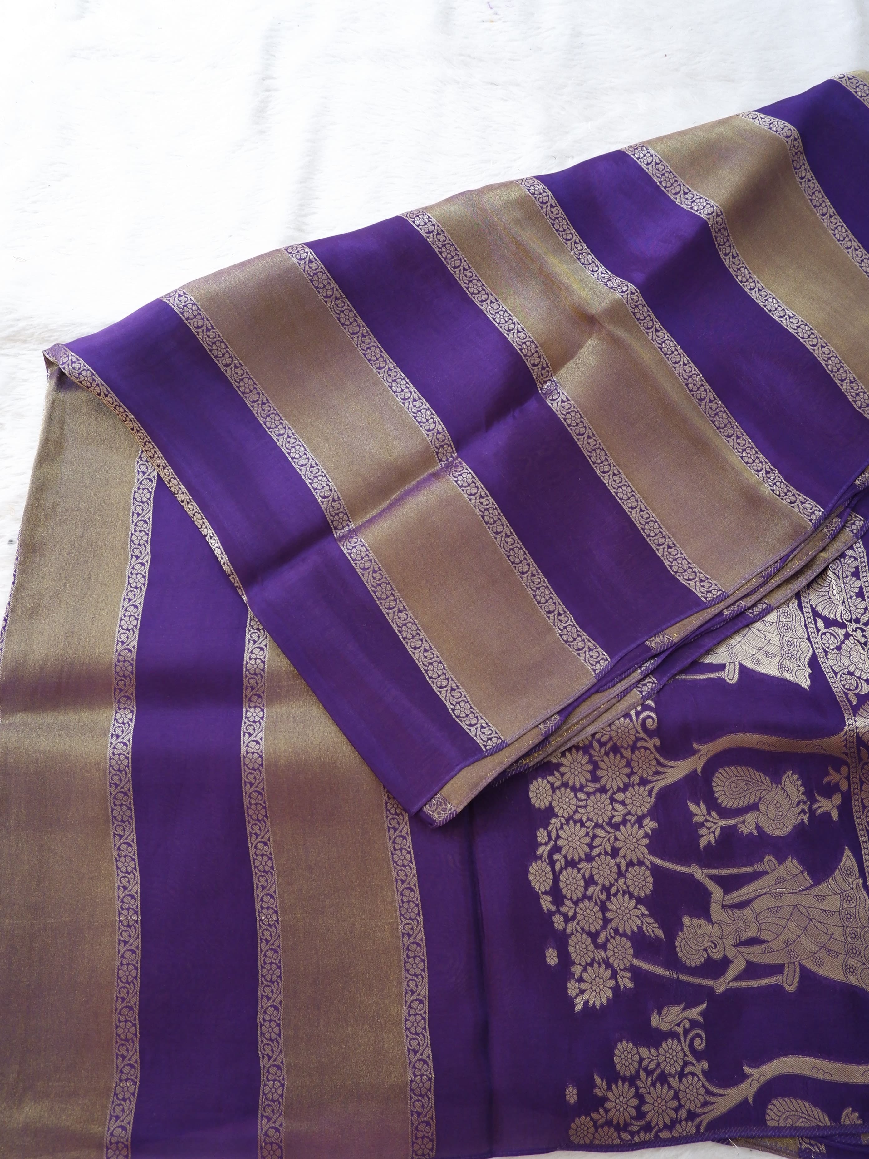 Luxury Indigo Shimmer Crepe Tissue Paper with Elegant Line Texture Online