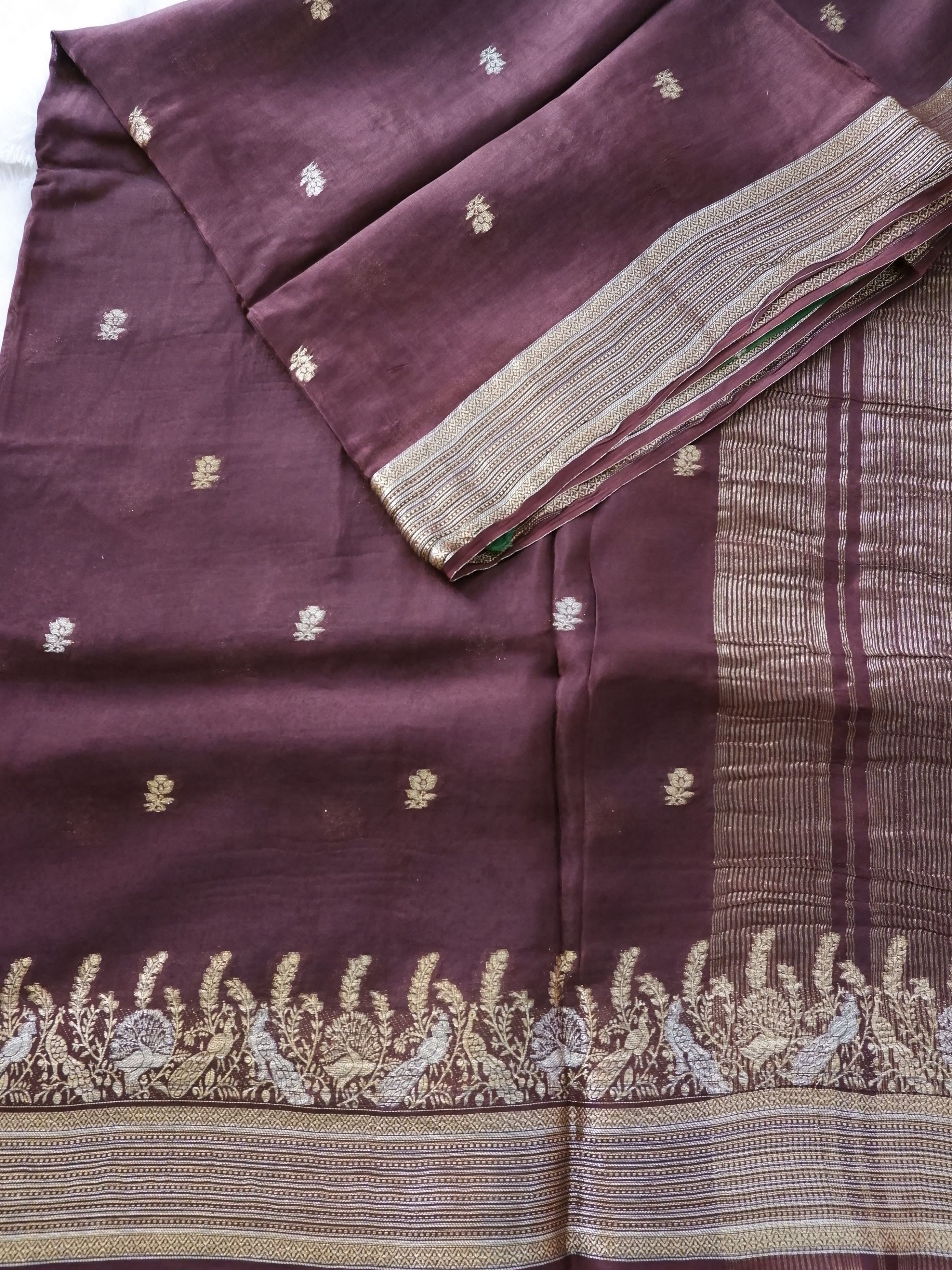 Elegant Handwoven Festive and Party Wear Saree Online
