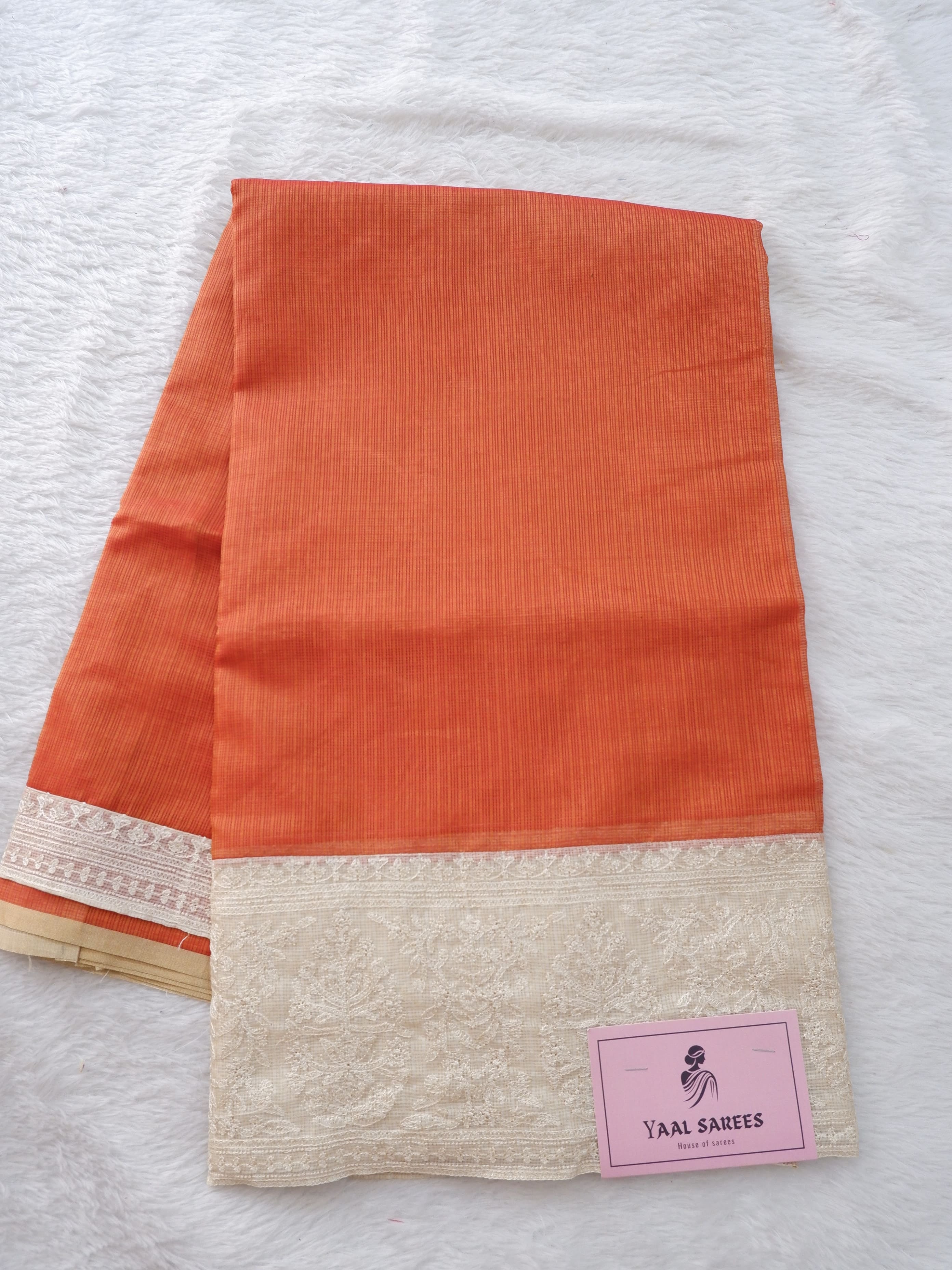 Elegant Kota Saree with Embroidered Border Online