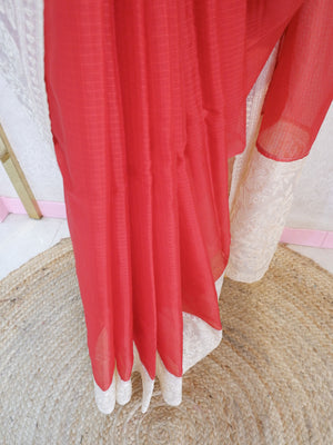 Elegant Kota Saree with Embroidered Border Online