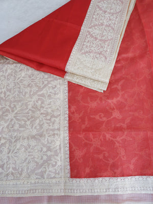 Elegant Kota Saree with Embroidered Border Online