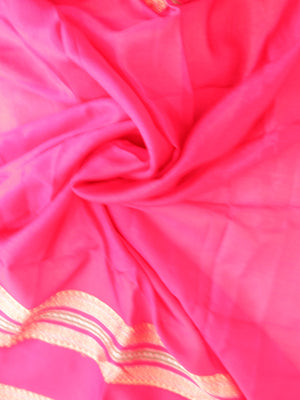 Grey Warm Silk Saree with Gadwal Border Online