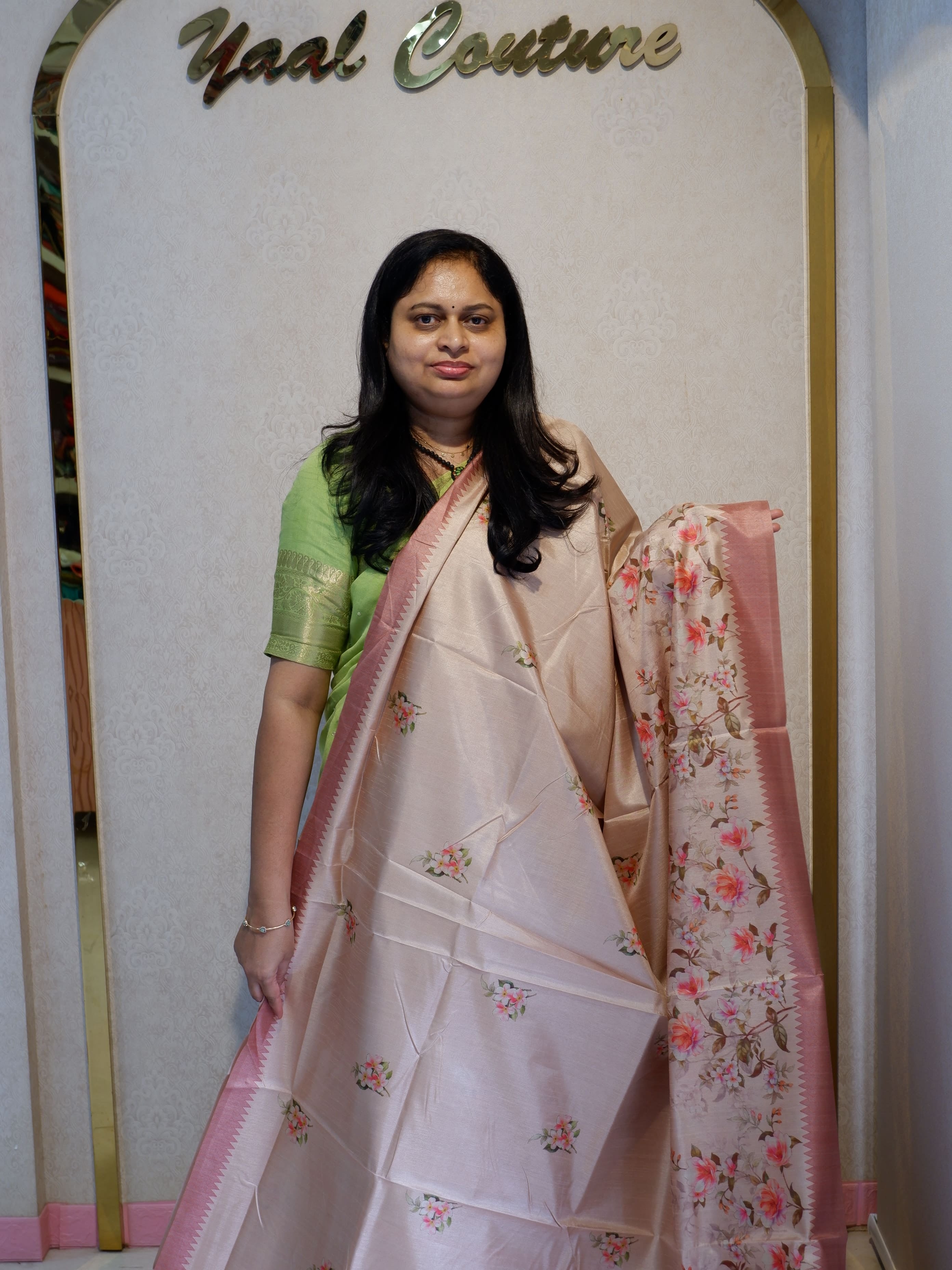Designer Semi Tussar Saree Online – Soft & Lightweight