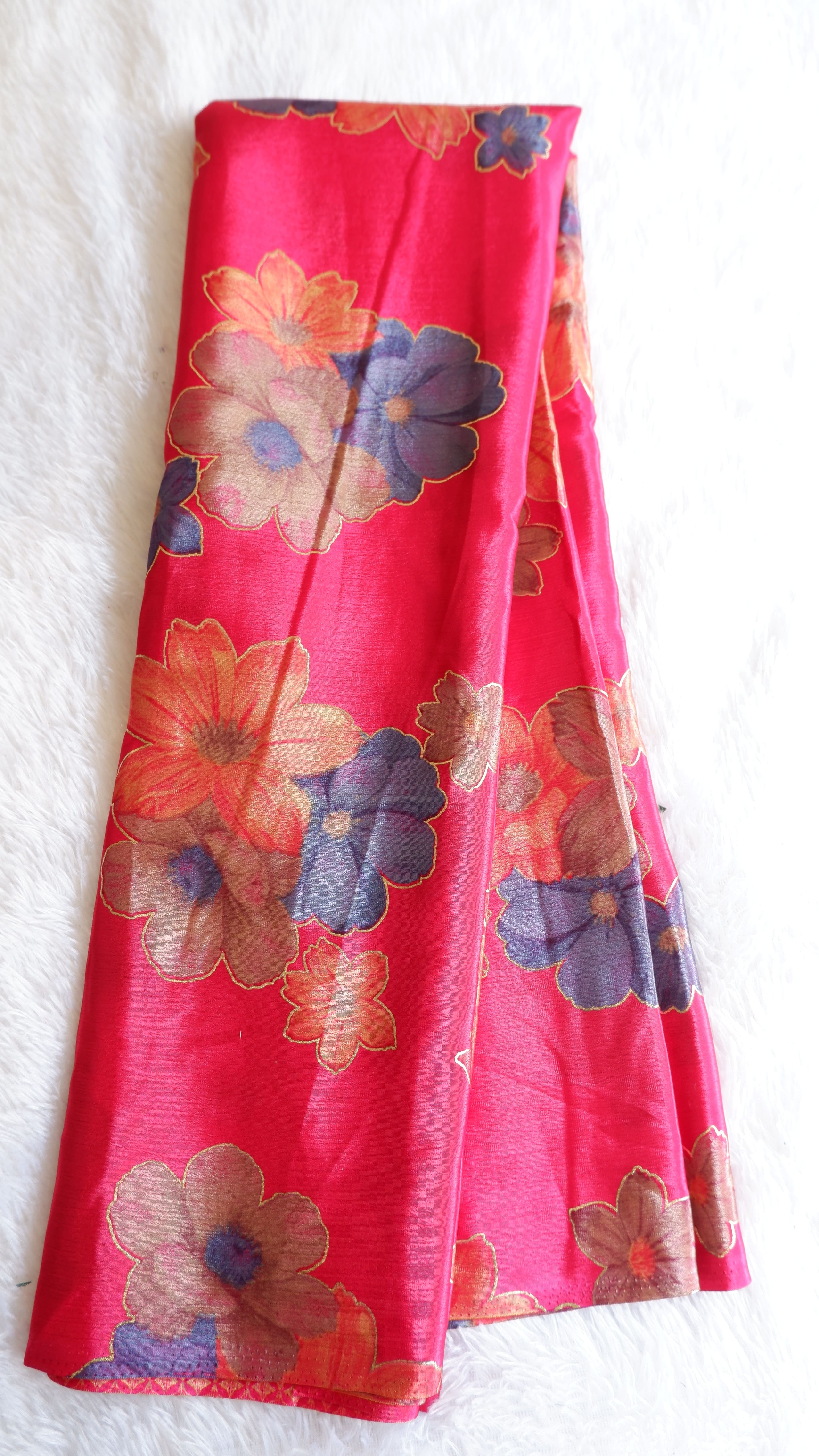 Crushed Georgette Fabric – Lightweight, Flowing