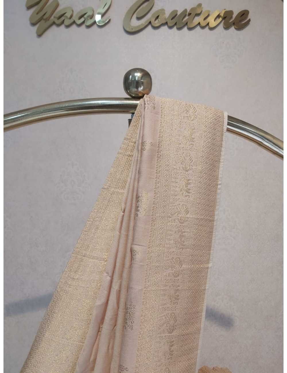 Kashmiri Silk Saree Sandal