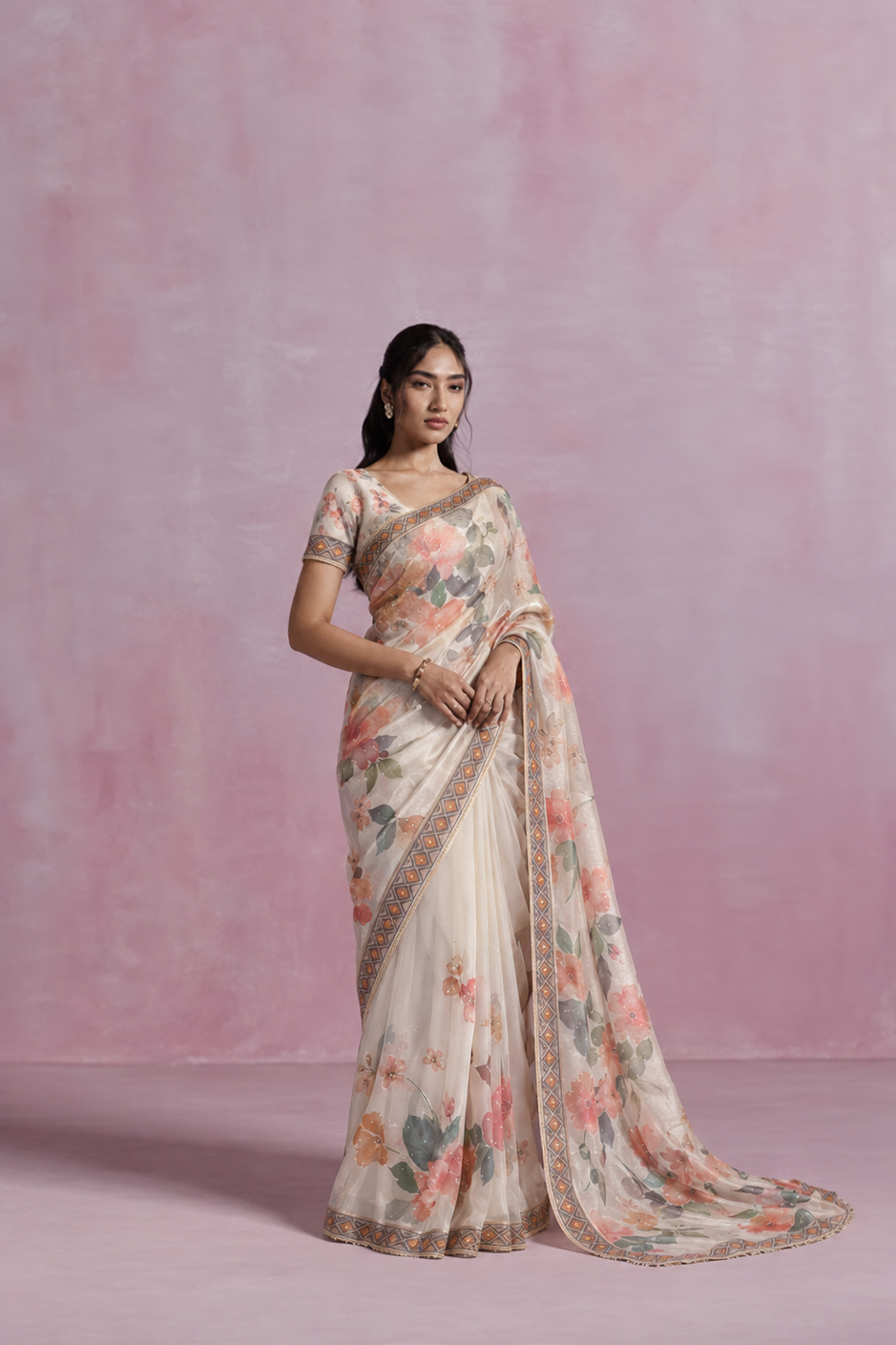 Shop Premium Organza Sarees