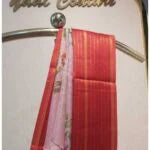 Pink Kota Saree With Gadwal Border