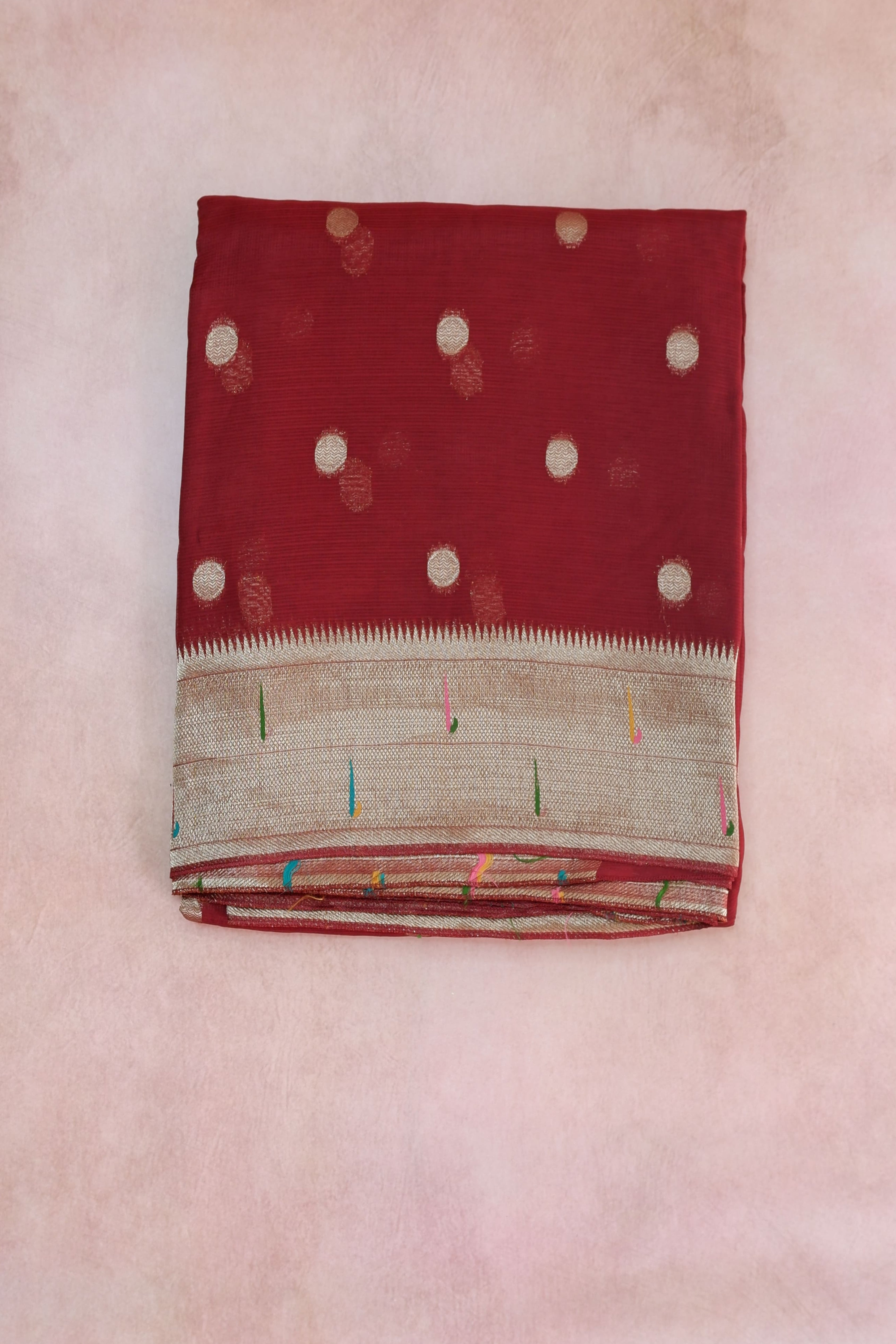 Kota Saree with Paithani Border | Shop Online