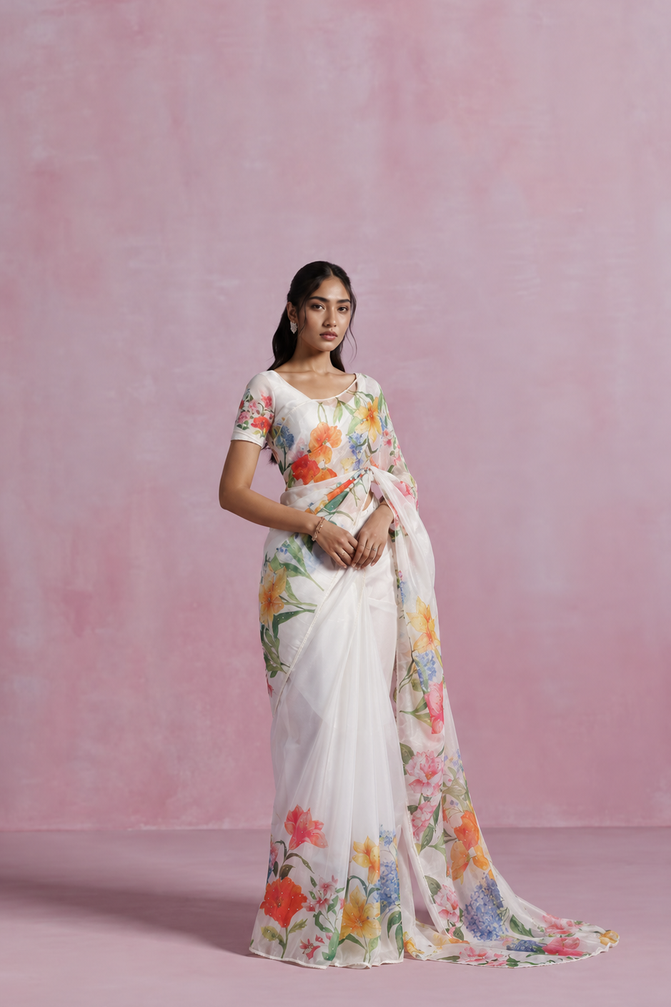 Shop Premium Organza Sarees